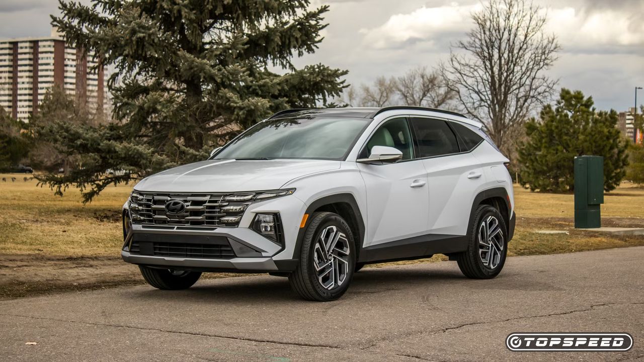 Hyundai Tucson Limited 2025 exterior